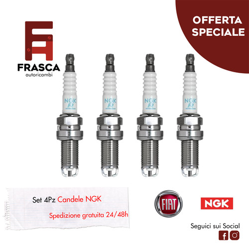 Candele pezzi ngk fiat bravo - 4,